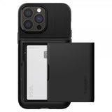 Spigen iPhone 13 Pro Cover Slim Armor CS Sort