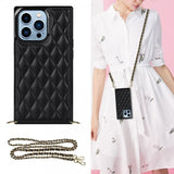 iPhone 13 Pro Square Cover med Rem Sort