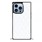 iPhone 13 Pro Square Cover med Rem Hvid