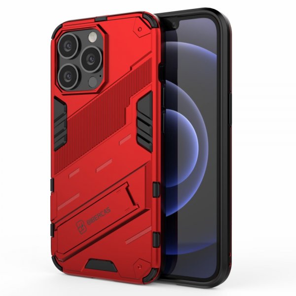 iPhone 13 Pro Cover Standerfunktion Rød