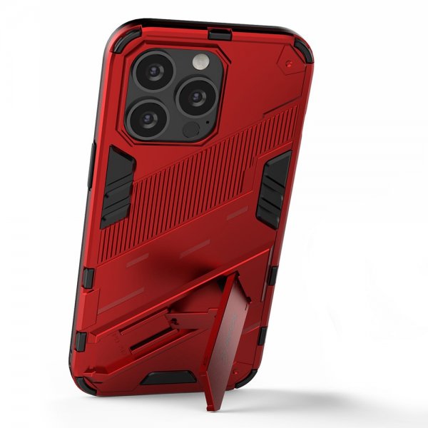 iPhone 13 Pro Cover Standerfunktion Rød