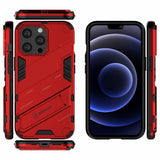 iPhone 13 Pro Cover Standerfunktion Rød