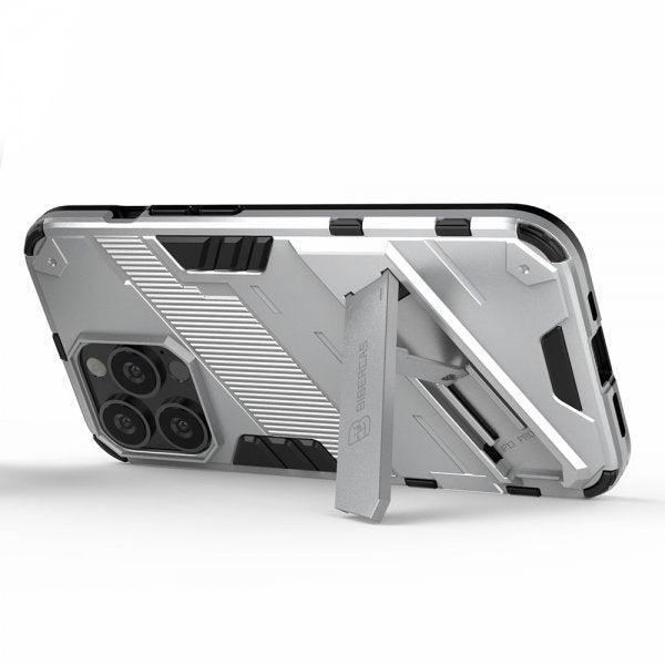 iPhone 13 Pro Cover Stativfunktion Sølv