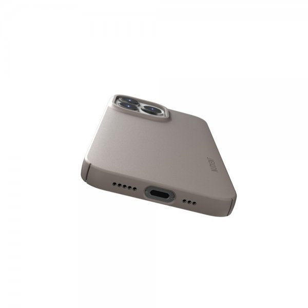 Nudient iPhone 13 Pro Tyndt Cover V3 MagSafe Clay Beige