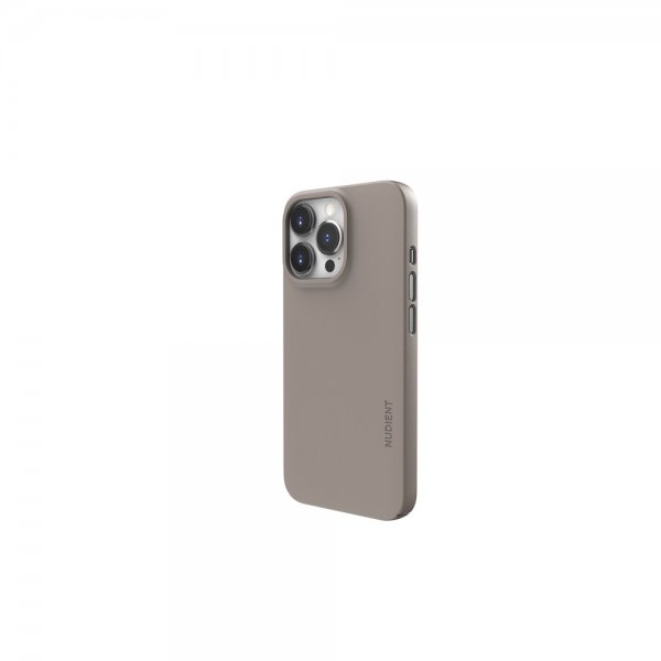 Nudient iPhone 13 Pro Tyndt Cover V3 MagSafe Clay Beige