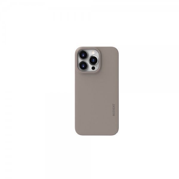 Nudient iPhone 13 Pro Tyndt Cover V3 MagSafe Clay Beige