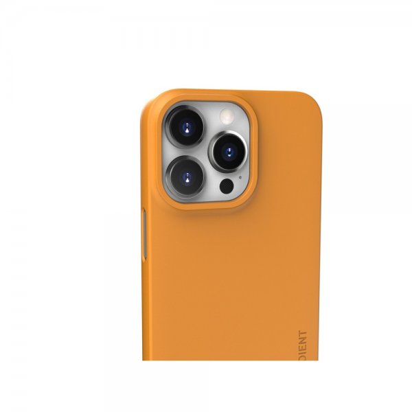 Nudient iPhone 13 Pro Cover Tyndt Etui V3 MagSafe Saffron Yellow