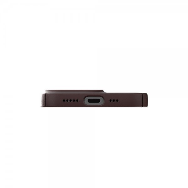 Nudient iPhone 13 Pro Tyndt Cover V3 MagSafe Sangria Rød