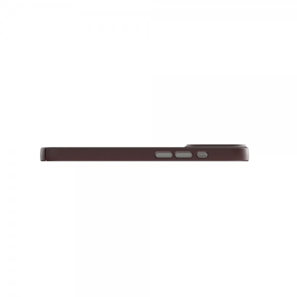 Nudient iPhone 13 Pro Tyndt Cover V3 MagSafe Sangria Rød