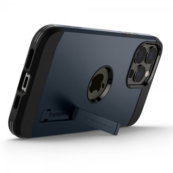 Spigen iPhone 13 Pro Cover Tough Armor Navy Blue
