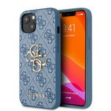 Guess iPhone 13 Cover Big Logo Blå