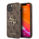 Guess iPhone 13 Cover Big Logo Brun