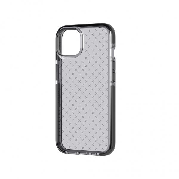 Tech21 iPhone 13 Cover Evo Check Smokey Black