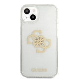 Guess iPhone 13 Cover Full Glitter Transparent