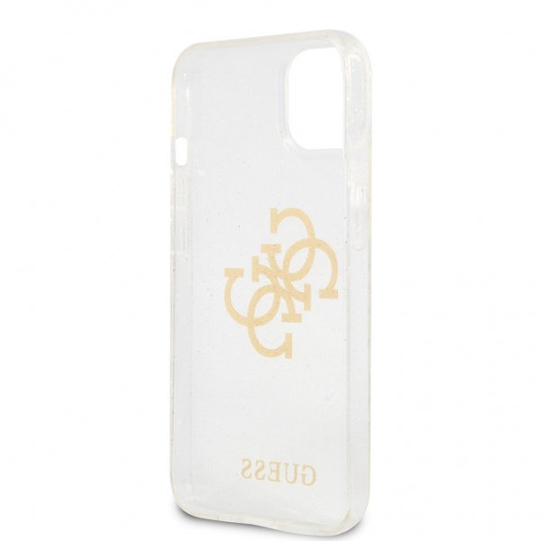 Guess iPhone 13 Cover Full Glitter Transparent
