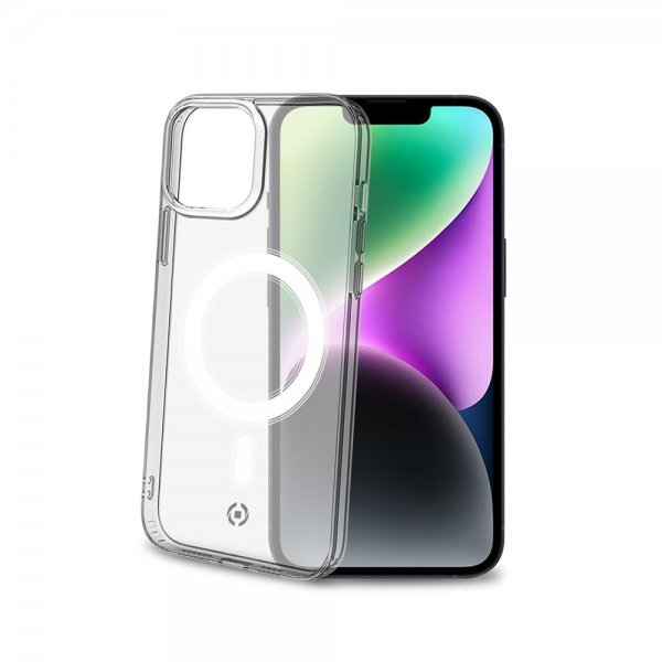 Celly iPhone 13 Cover GELSKINMAG MagSafe Transparent