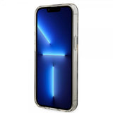 Guess iPhone 13 Cover Golden Marble MagSafe Sort