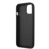 Guess iPhone 13 Cover Hot Stamp Metal Logo Blå