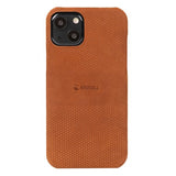 Krusell iPhone 13 Cover Læder Cognac