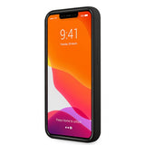 Ferrari iPhone 13 Cover Liquid Silikone Metalkabinet Sort
