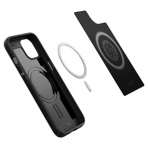 Spigen iPhone 13 Cover Mag Armor Mat Sort