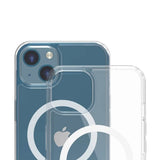Rvelon iPhone 13 Cover TPU MagSafe Gennemsigtigt