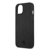 Mercedes Benz iPhone 13 Cover Metal Logo Sort