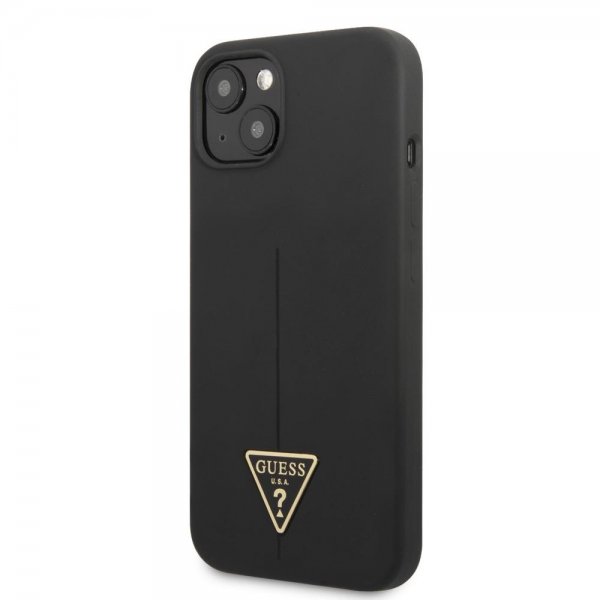 Guess iPhone 13 Cover Metal Triangle Sort