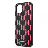 Karl Lagerfeld iPhone 13 Cover Monogram Pattern Rosa