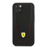 Ferrari iPhone 13 Cover Perforeret Sort