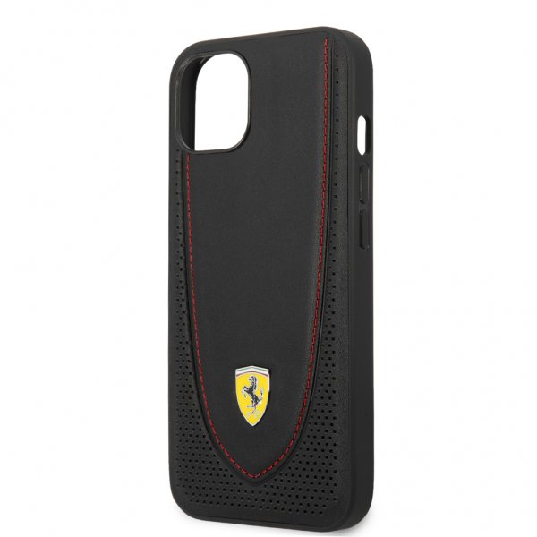 Ferrari iPhone 13 Cover Perforeret Sort