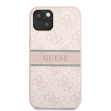 Guess iPhone 13 Cover Printed Stripe Rosa