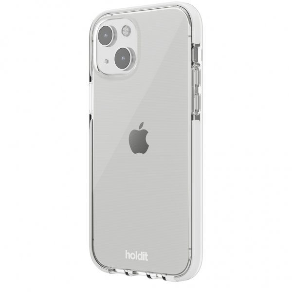 holdit iPhone 13 Cover Seethru Hvid