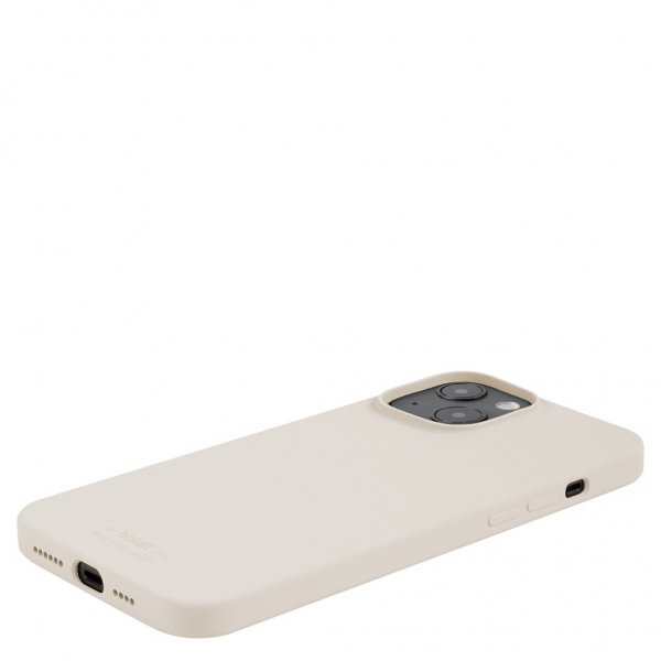 holdit iPhone 13 Cover Silikone Light Beige