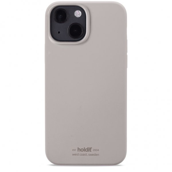 holdit iPhone 13 Cover Silikone Taupe