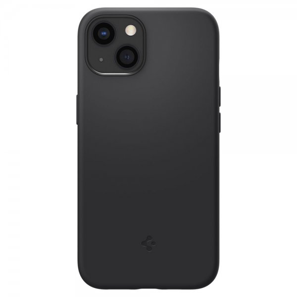 Spigen iPhone 13 Cover Silikone Fit Sort