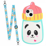 iPhone 13 Cover Silikone 3D Panda