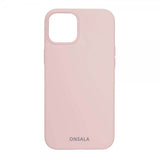 Onsala iPhone 13 Cover Silikone Sand Pink