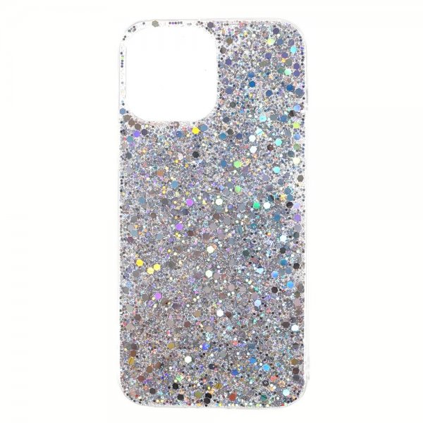 Nordic Covers iPhone 13 Cover Sparkle Series Stardust Silver