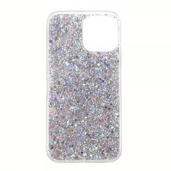 Nordic Covers iPhone 13 Cover Sparkle Series Stardust Silver