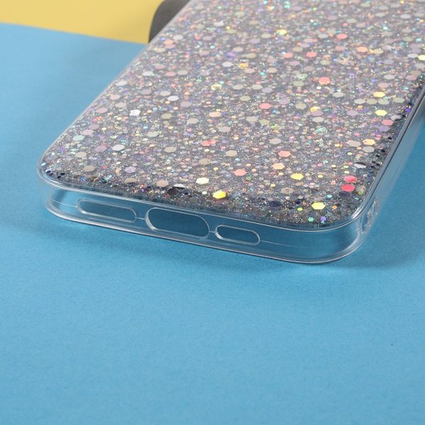 Nordic Covers iPhone 13 Cover Sparkle Series Stardust Silver