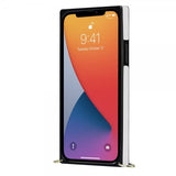 iPhone 13 Cover Square med Rem Hvid