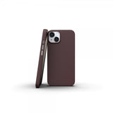 Nudient iPhone 13 Cover Thin Case V3 MagSafe Sangria Red