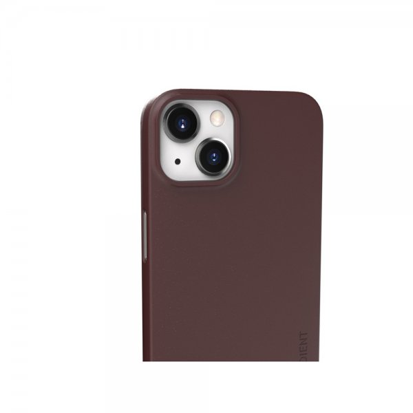 Nudient iPhone 13 Cover Thin Case V3 MagSafe Sangria Red