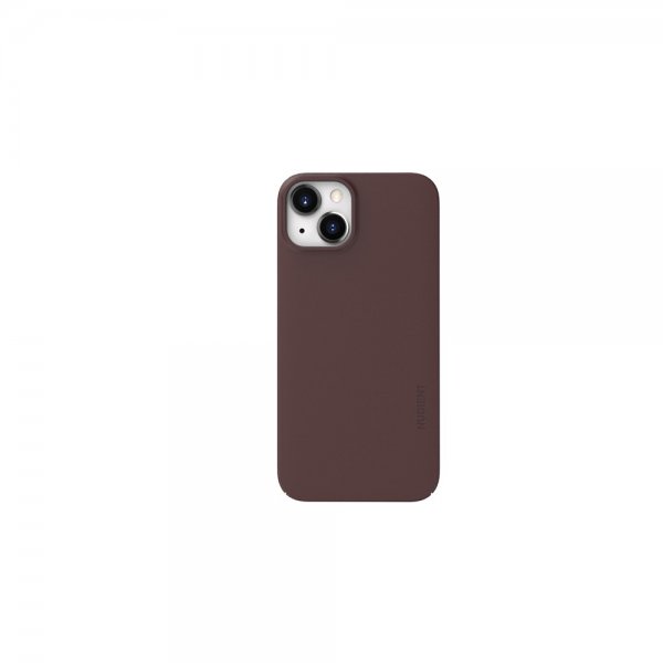 Nudient iPhone 13 Cover Thin Case V3 MagSafe Sangria Red