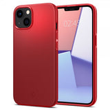 Spigen iPhone 13 Cover Thin Fit Rød