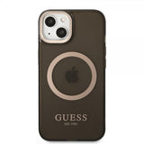 Guess iPhone 13 Cover Translucent MagSafe Sort