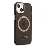 Guess iPhone 13 Cover Translucent MagSafe Sort