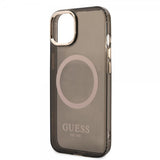Guess iPhone 13 Cover Translucent MagSafe Sort
