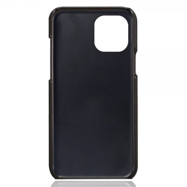 iPhone 13 Cover med to Kortlommer Sort